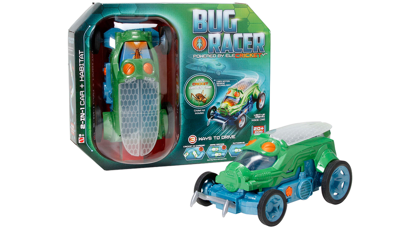 Illustration for article titled A Live Cricket Steers Mattel's New Autonomous Toy Car